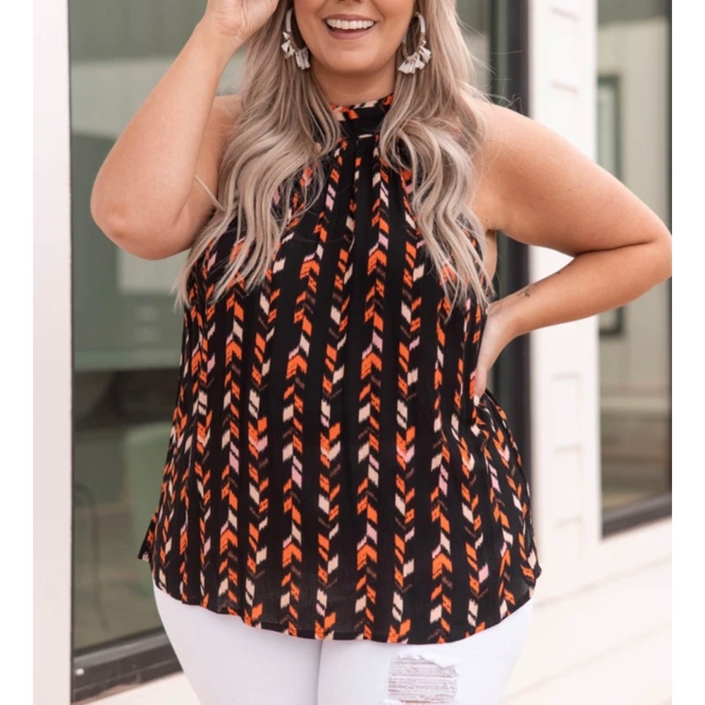 Chic Soul - Fun at Brunch top Sz 2X